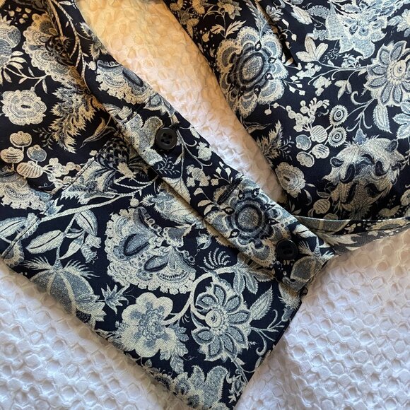 Gary Graham Silk Paisley Shirt - Picture 5 of 5